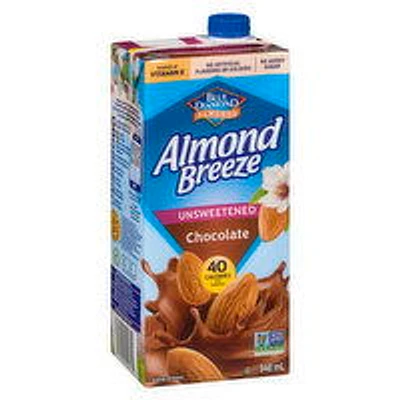 Blue Diamond - Almond Breeze  - Unsweetened Chocolate w/ Vitamins, 946 Millilitre