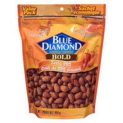 Blue Diamond - Bold Almonds Zesty BBQ, 454 Gram