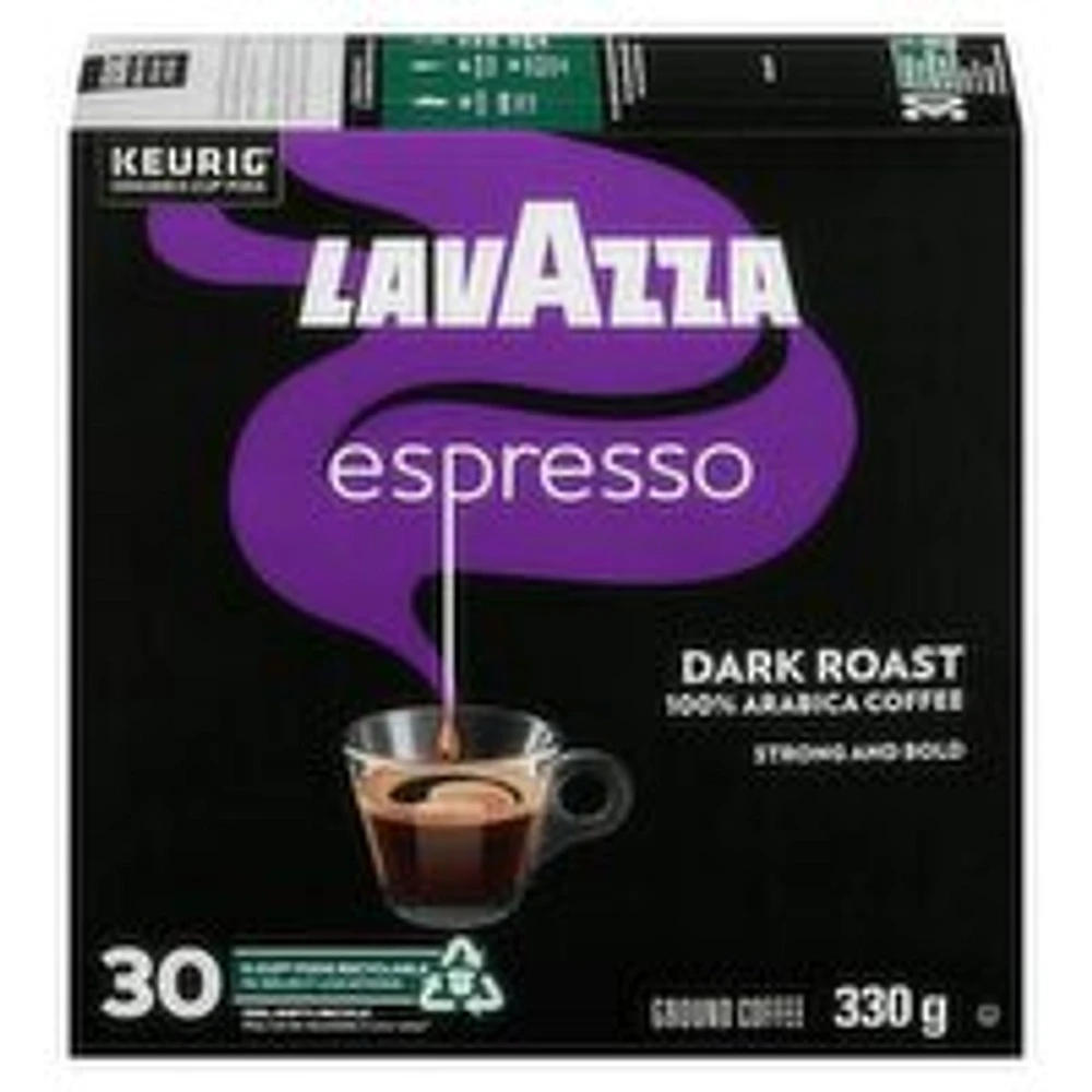 Lavazza - Espresso Dark Roast K-Cup, 30 Each