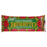 Amy's - Burrito Cheddar Cheese, 170 Gram