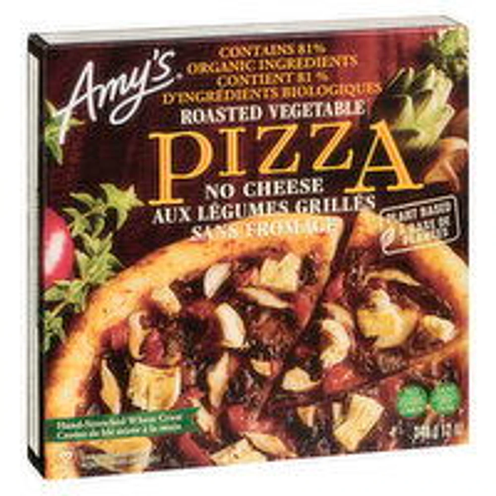 Amy's - Roasted Vegetable Pizza No Cheese, 340 Gram