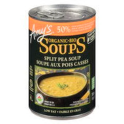 Amy's - Organic Low Sodium Split Pea Soup, 398 Millilitre