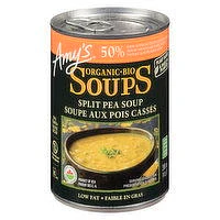 Amy's - Organic Low Sodium Split Pea Soup, 398 Millilitre