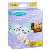 Lansinoh - Breastmilk Storage Bags, 25 Each