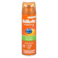 Gillette - Fusion Hydra Gel - Ultra Sensitive, 198 Gram