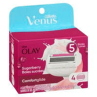 Gillette - Venus & Olay Comfort Glide Cartridges, 4 Each