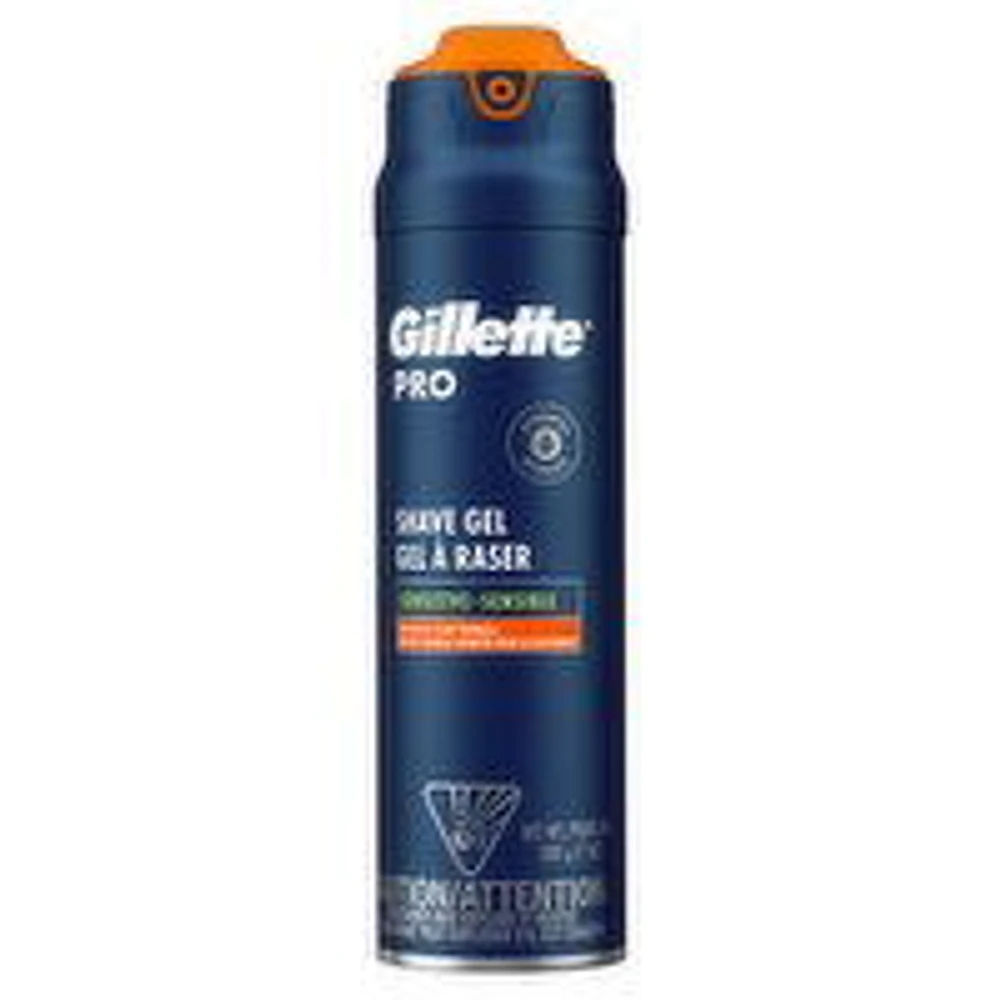 Gillette - PRO Shaving Gel for Men, 198 Gram