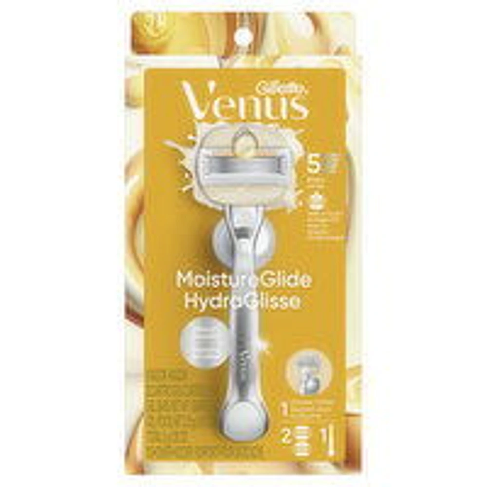 Venus - Moisture Glide 2Up with Argan Oil Razor, 1 Each