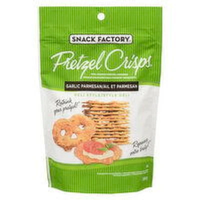 Snack Factory - Pretzel Crisps -Garlic Parmesan, 200 Gram