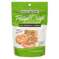 Snack Factory - Pretzel Crisps -Garlic Parmesan, 200 Gram