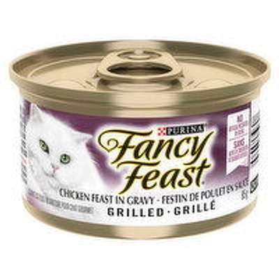 Purina - Fancy Feast Grilled Chicken Feast in Gravy, Wet Cat Food, 85 Gram