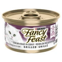 Purina - Fancy Feast Grilled Chicken Feast in Gravy, Wet Cat Food, 85 Gram