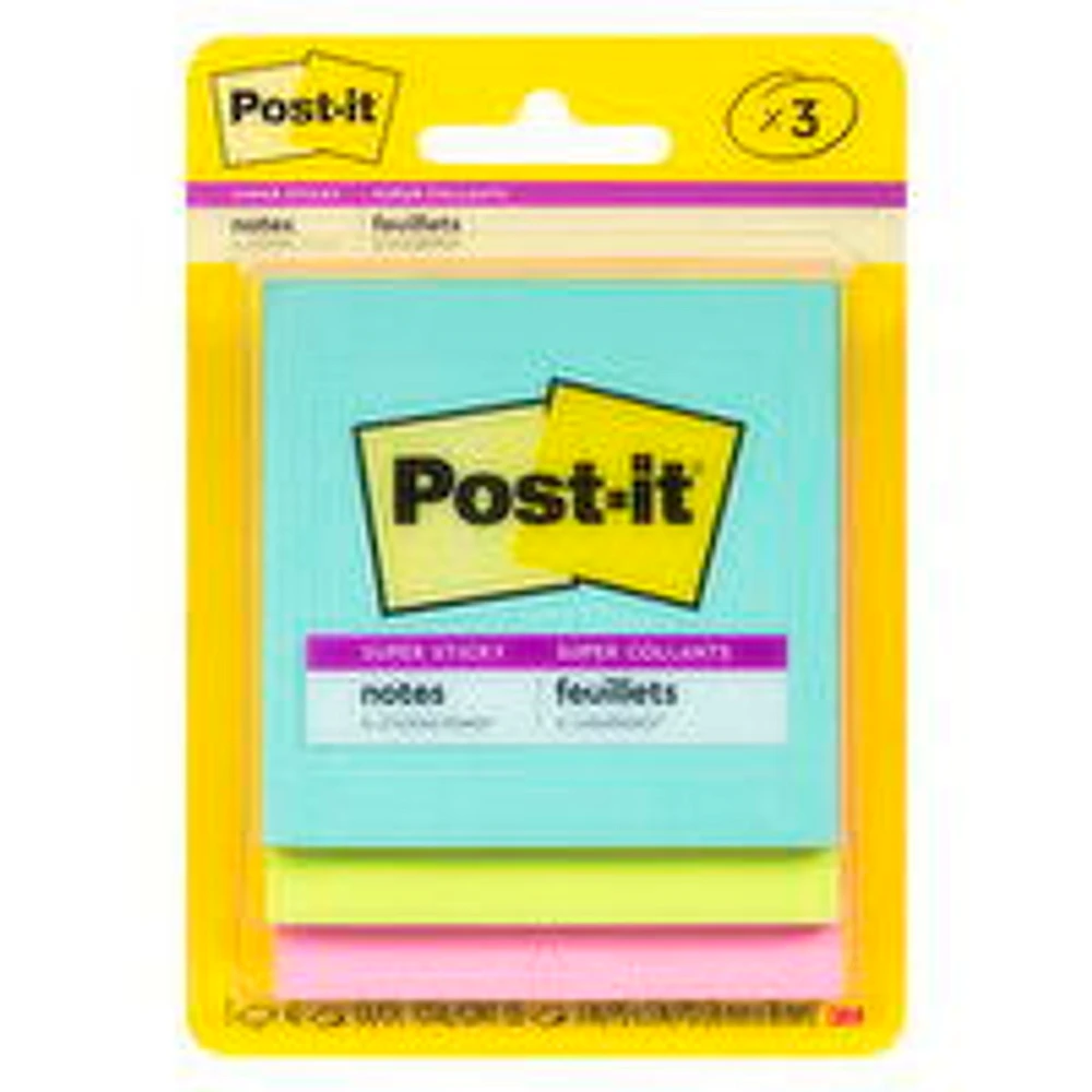 Post-it - Super Sticky Notes Supernova, 3 Each