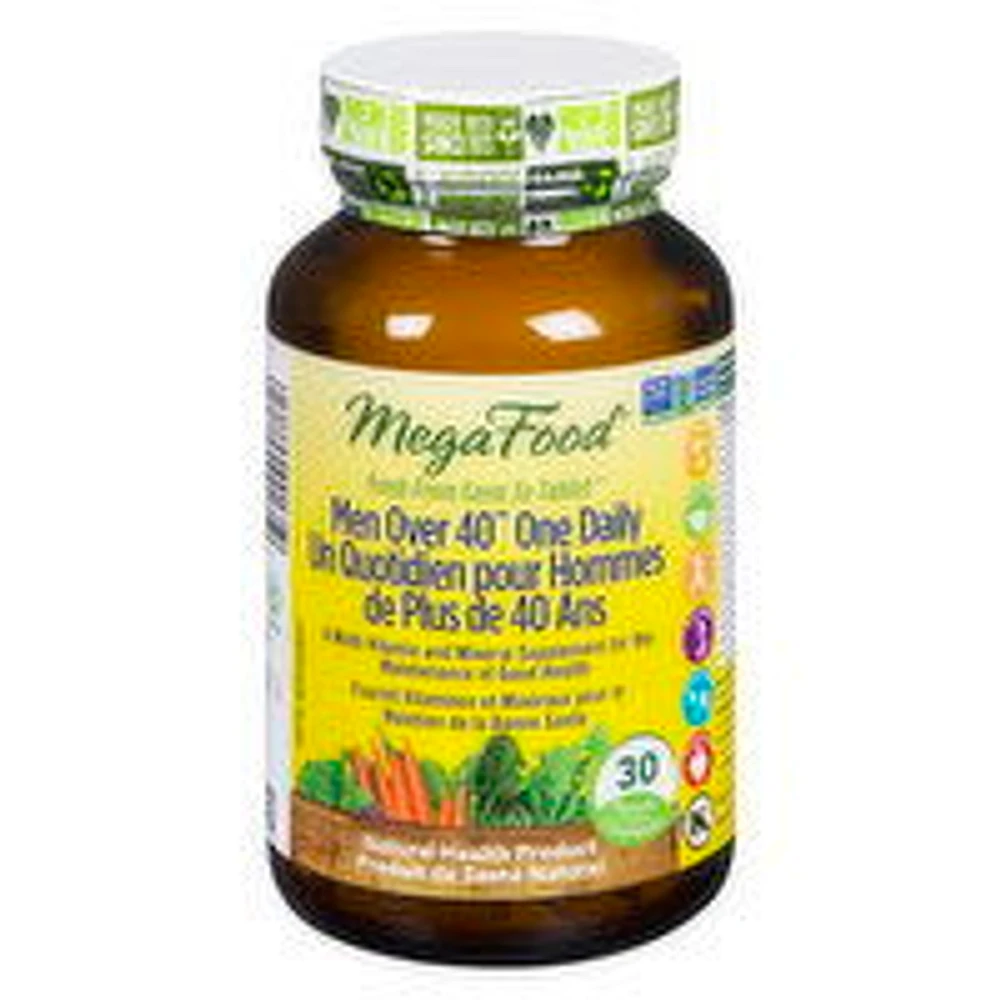 MegaFood - Men Over 40 One Daily Multi, 30 Each