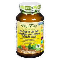 MegaFood - Men Over 40 One Daily Multi, 30 Each