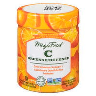 MegaFood - C Defense Vitamin Gummies Citrus, 70 Each