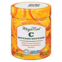 MegaFood - C Defense Vitamin Gummies Citrus, 70 Each