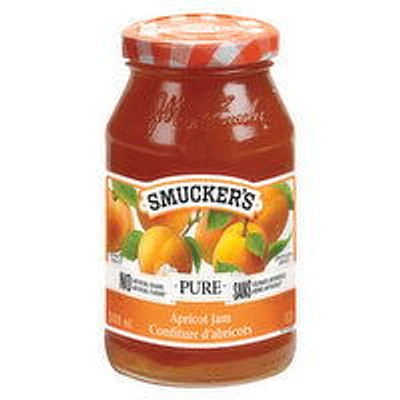 Smucker's - Jam - Pure Apricot, 500 Millilitre