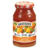 Smucker's - Jam - Pure Apricot, 500 Millilitre