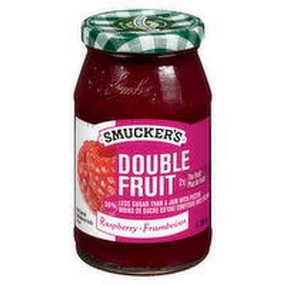 Smucker's - Jam - Double Fruit Raspberry, 390 Millilitre