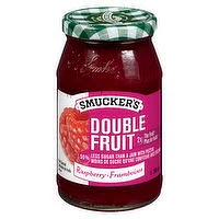 Smucker's - Jam - Double Fruit Raspberry, 390 Millilitre
