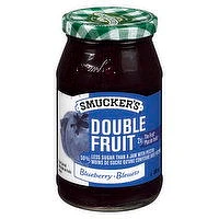 Smucker's - Double Fruit Jam - Blueberry, 390 Millilitre