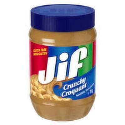 Jif - Crunchy Peanut Butter, 1 Kilogram