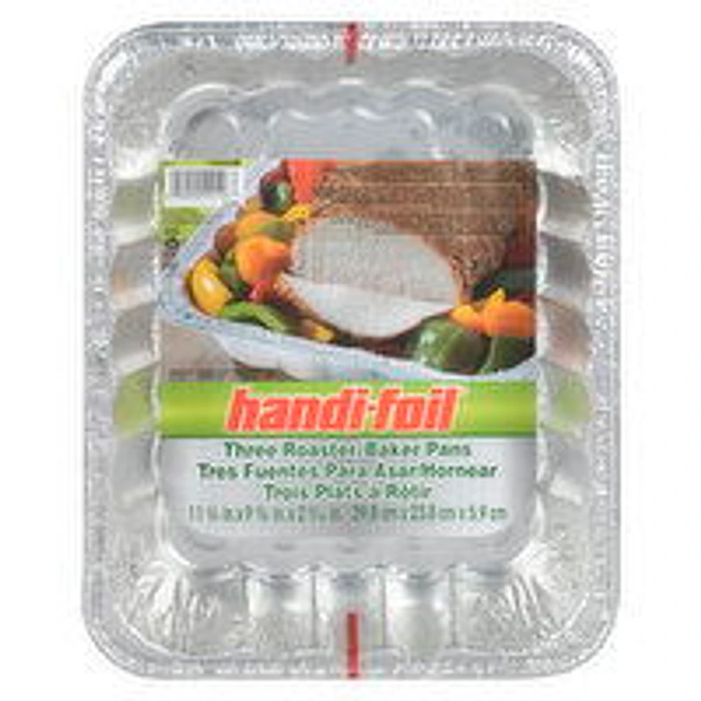 Handi Foil - Handi Foil Roaster/ Baker Pans, 3 Each