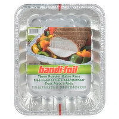 Handi Foil - Handi Foil Roaster/ Baker Pans, 3 Each