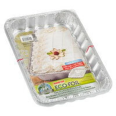 handi-foil - Eco-Foil  13x9 Cake Pans & Lids, 2 Each