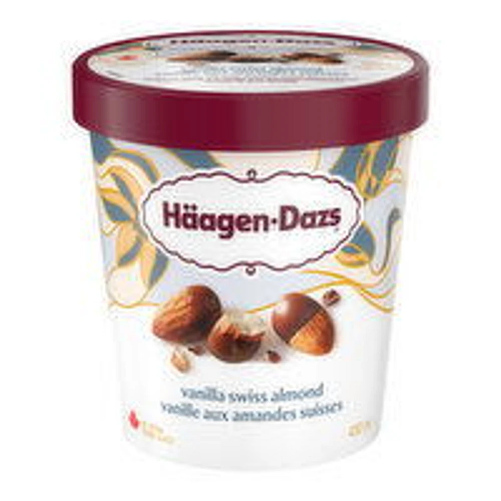 Haagen-Dazs - Vanilla Swiss Almond Ice Cream, 450 Millilitre
