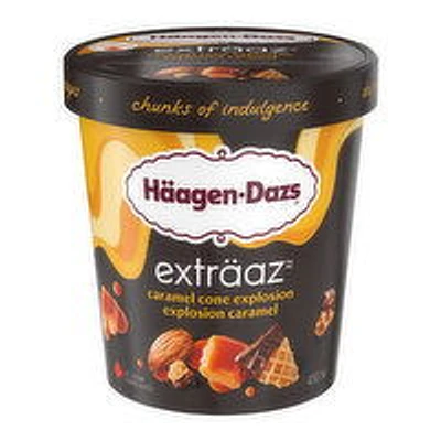 Haagen-Dazs - Caramel Cone Explosion Ice Cream, 450 Millilitre