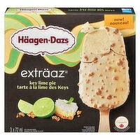 Haagen Dazs - Extraaz Key Lime Pie Ice Cream Bars, 3 Each