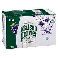 Maison Perrier - Sparkling Water Beverage, Forever Blackberry, 8 Each