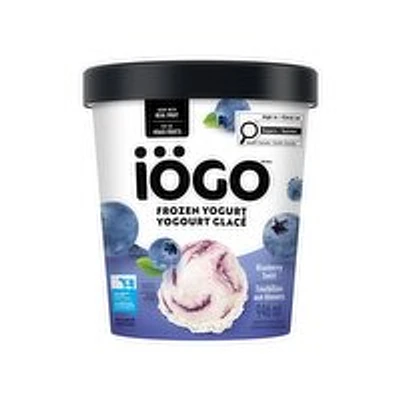 IOGO - Frozen Yogurt Blueberry Swirl, 946 Millilitre