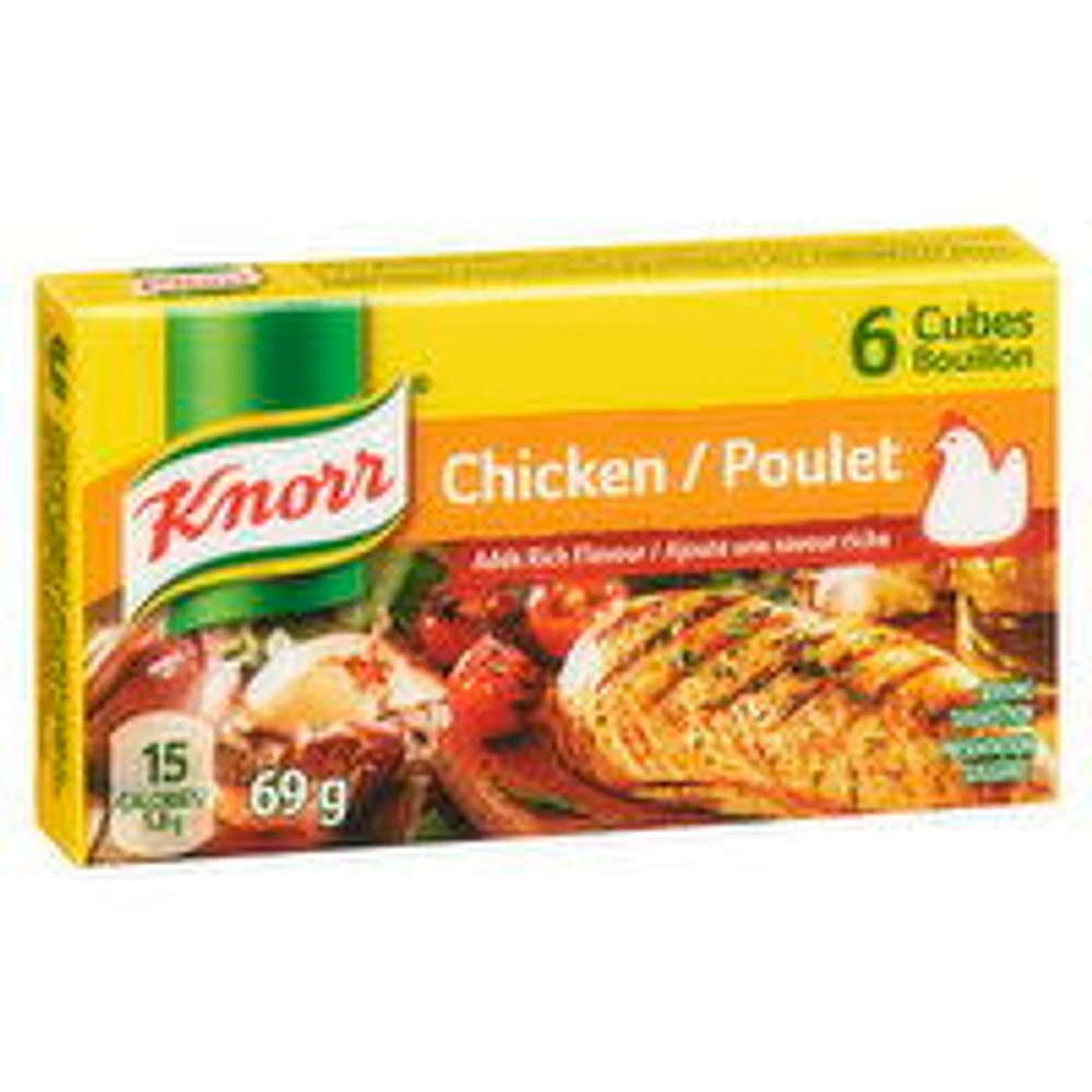 Knorr - Swiss Clear Chicken Bouillon Cubes, 6 Each