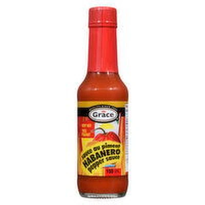 Grace - Habanero Pepper Very Hot Sauce, 167 Millilitre