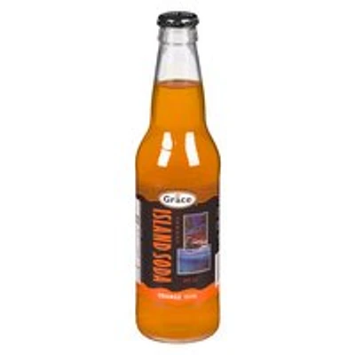 Grace - Island Soda Orange, 355 Millilitre