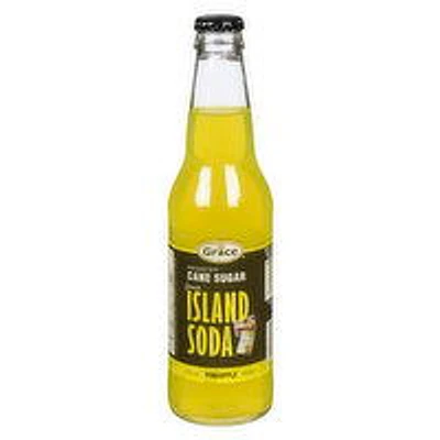 Grace - Island Soda Pineapple, 355 Millilitre