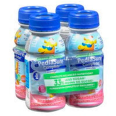 PediaSure - Complete Strawberry Shake, 4 Each