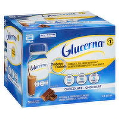 Glucerna - Meal Replacement Drink - Chocolate, 6 Each