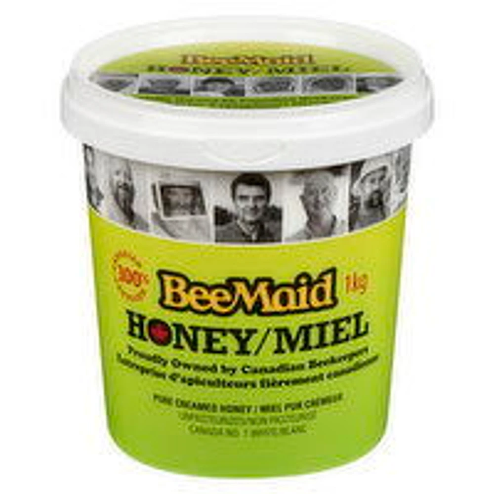 Bee Maid - Pure Creamed Honey - Unpasteurized, 1 Kilogram