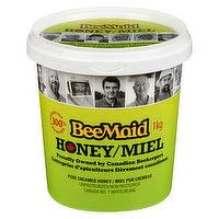 Bee Maid - Pure Creamed Honey - Unpasteurized, 1 Kilogram
