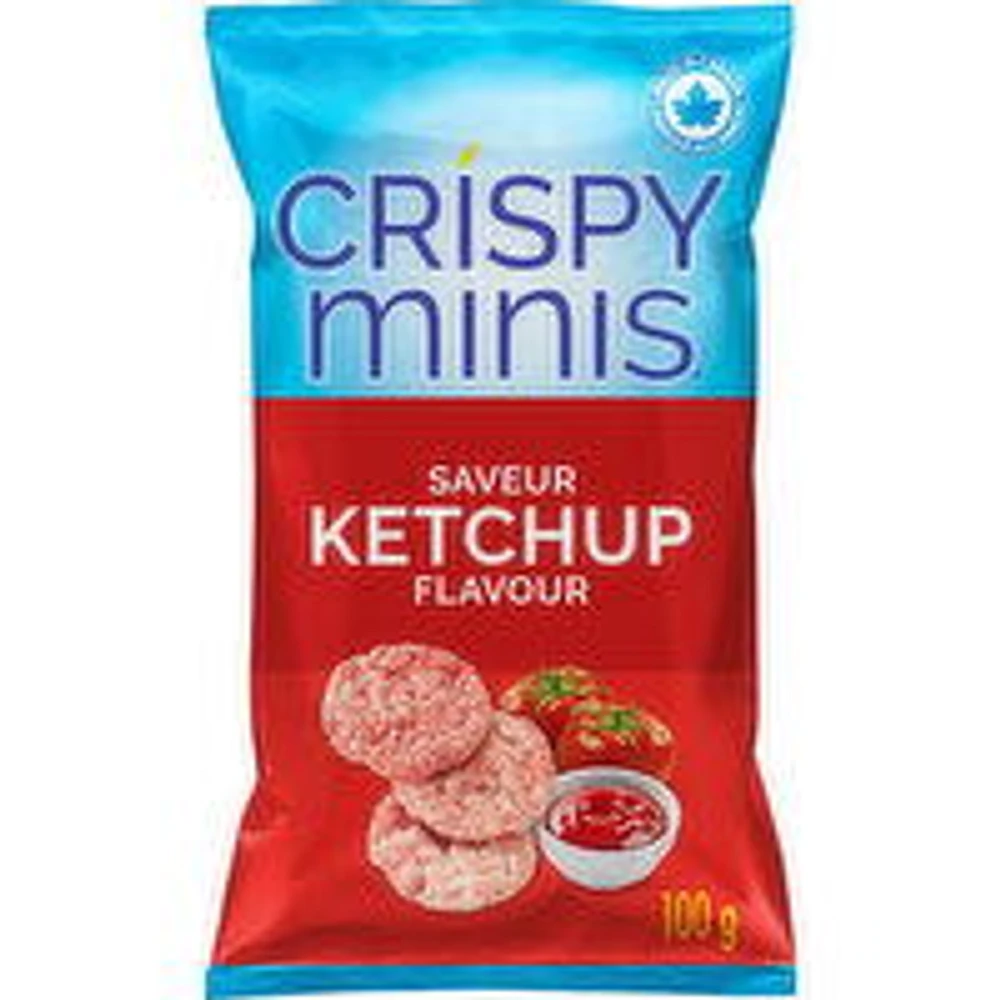 Quaker - Crispy Minis Ketchup Rice Chips, 100 Gram
