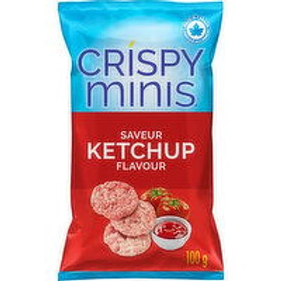 Quaker - Crispy Minis Ketchup Rice Chips, 100 Gram