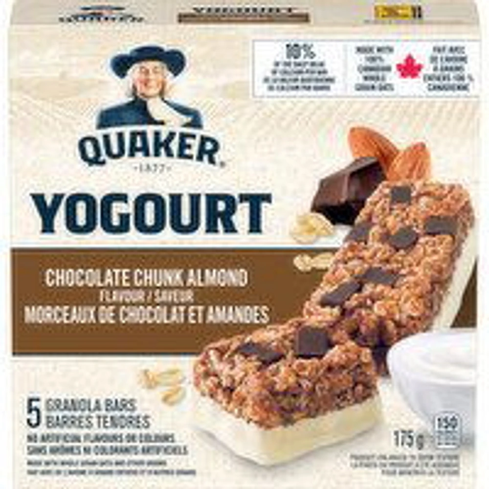 Quaker - Chocolate Chunk Almond, 5 Each