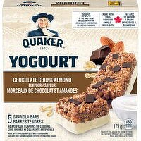 Quaker - Chocolate Chunk Almond, 5 Each