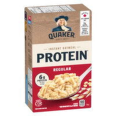 Quaker - Protein Instant Oatmeal,  Regular, 168 Gram