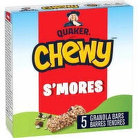 Quaker - Chewy Granola Bars - S'mores, 5 Each