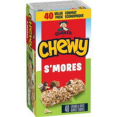 Quaker - Chewy Smores Bars, 40 Each